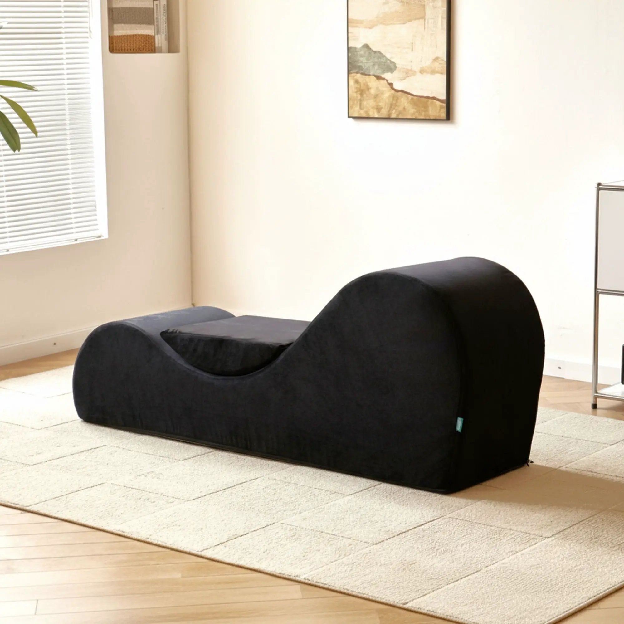 Solace - Chaise Lounge Chair Relaxation, Ergonomic Design With Soft Yet Firm High Density Foam Core by Unique Piece Furniture