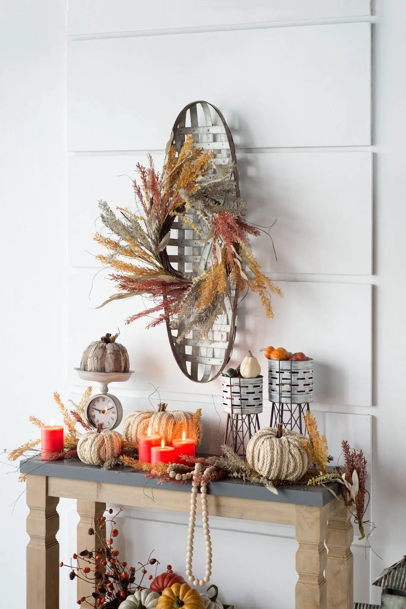 Metal Wall Art With Grid Pattern - Silver by Unique Piece Furniture