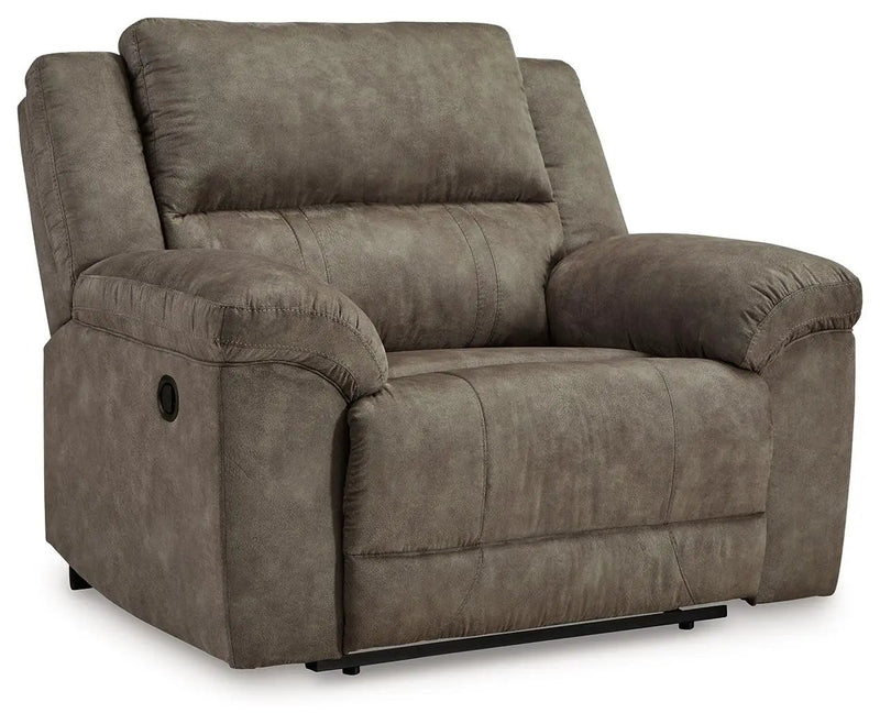Laresview - Zero Wall Wide Seat Recliner - Fossil by Unique Piece Furniture