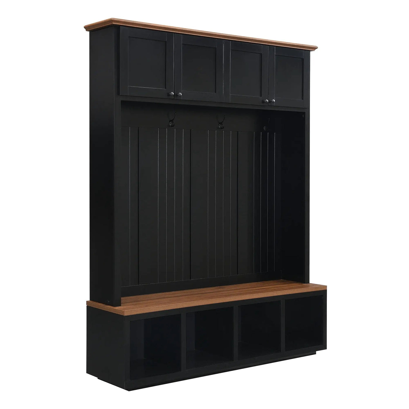 Entryway Hall Tree With Bench And Storage by HouseOfZazla