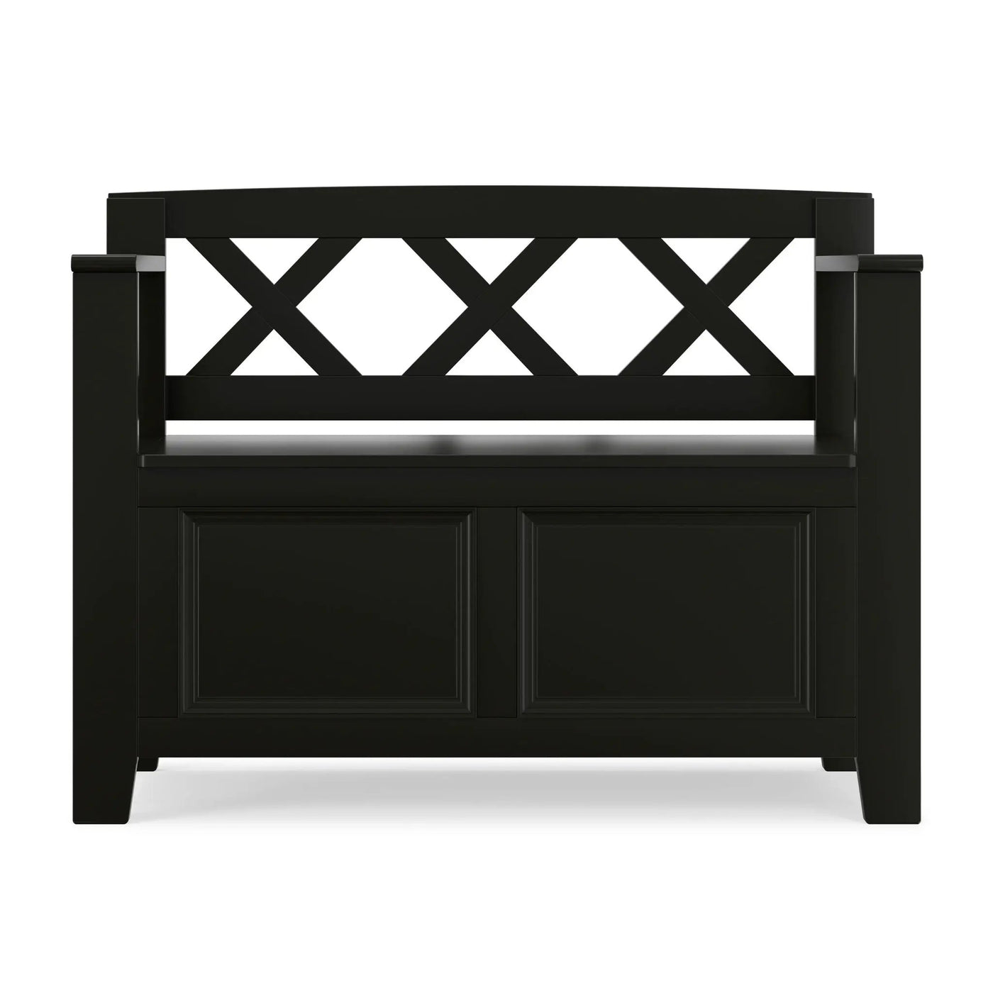 Amherst - Small Transitional Entryway Storage Bench by HouseOfZazla