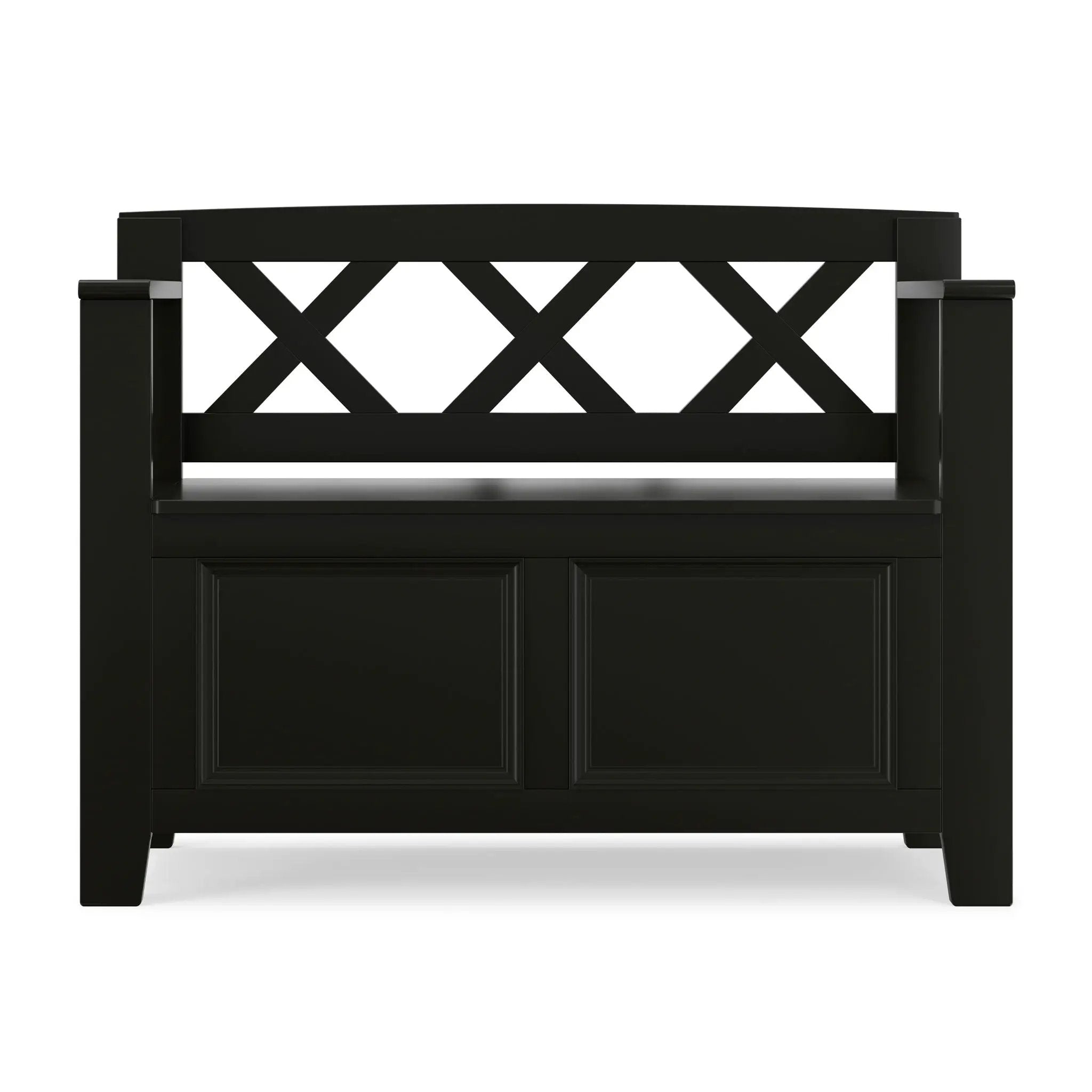 Amherst - Small Transitional Entryway Storage Bench by Unique Piece Furniture