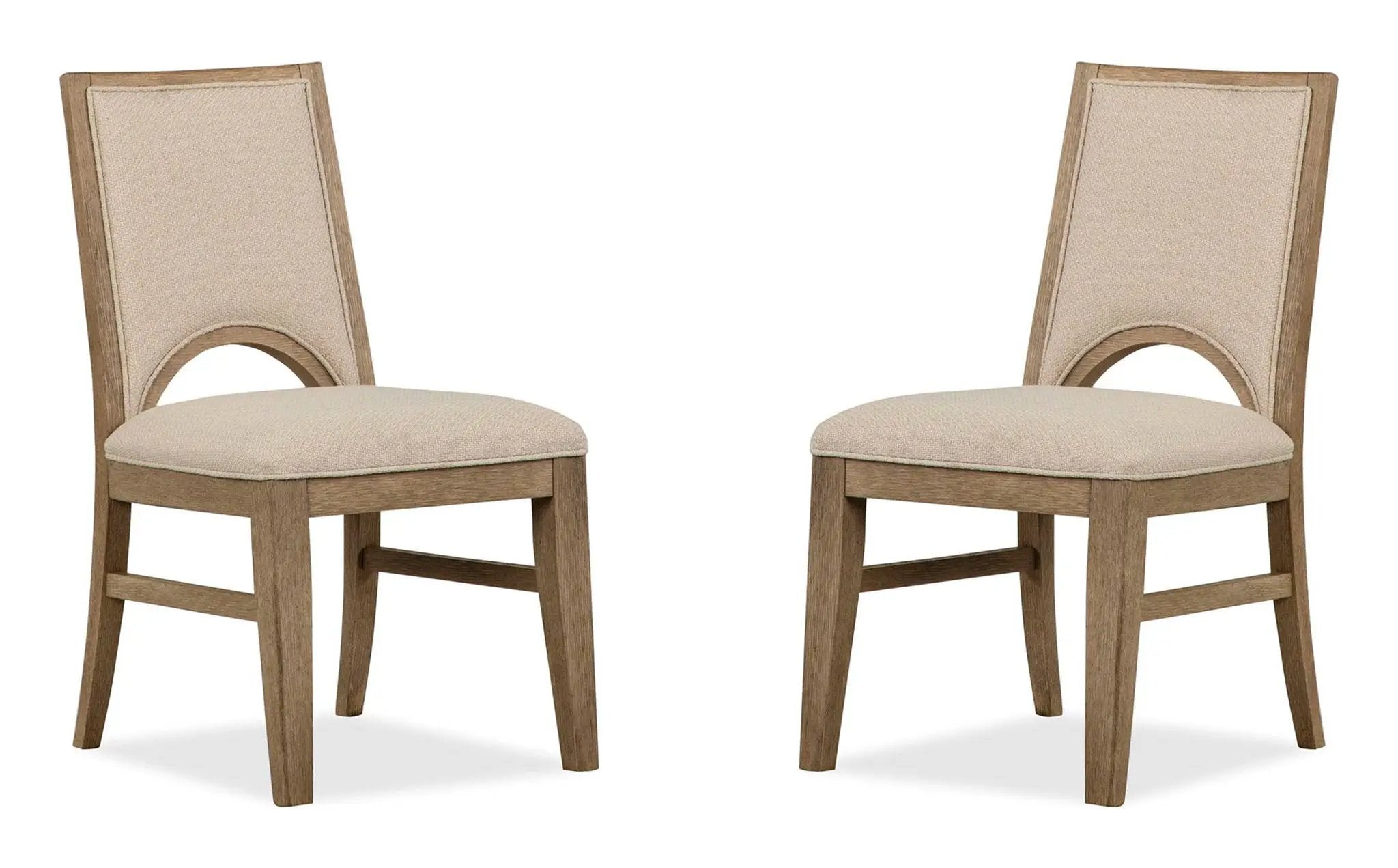 Tristan - Upholstered Side Chair (Set of 2) - Swiss Coffee by Unique Piece Furniture