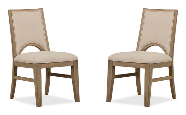 Tristan - Upholstered Side Chair (Set of 2) - Swiss Coffee