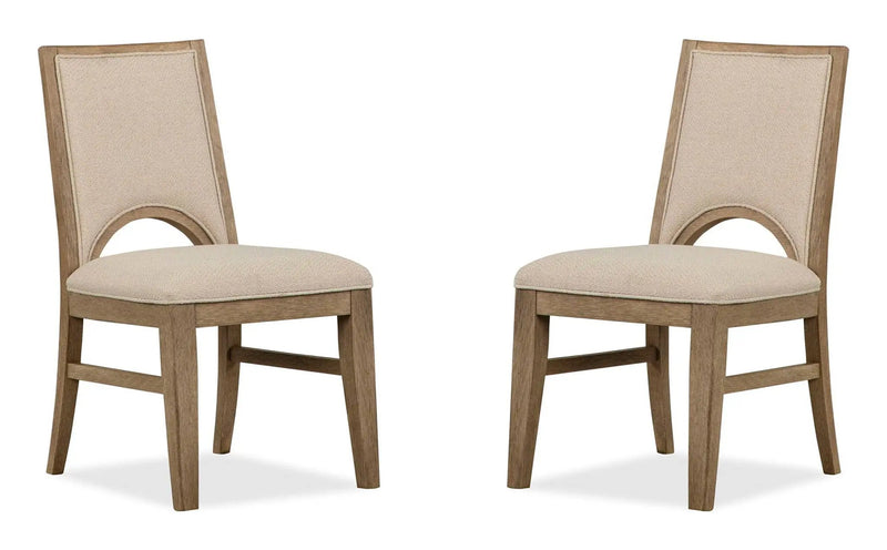 Tristan - Upholstered Side Chair (Set of 2) - Swiss Coffee by Unique Piece Furniture