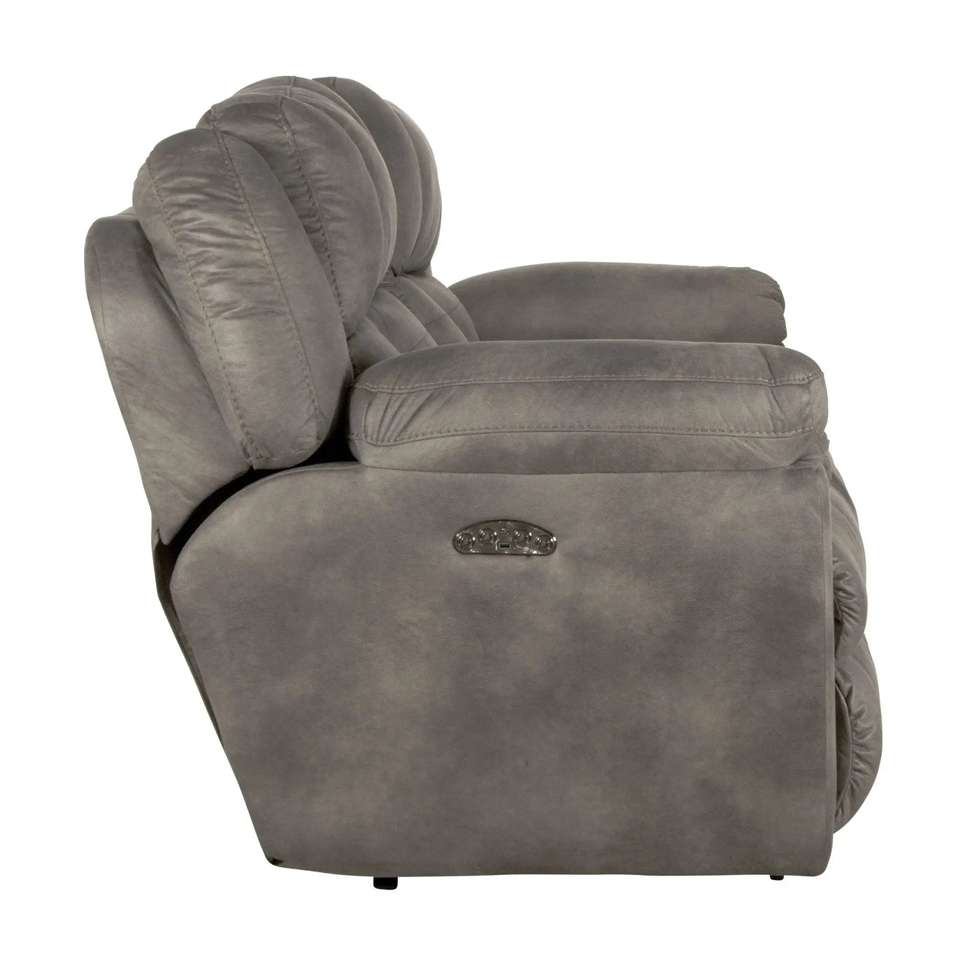 Ferrington - Power Lay Flat Reclining Console Loveseat with Power Adjustable Headrest by Unique Piece Furniture