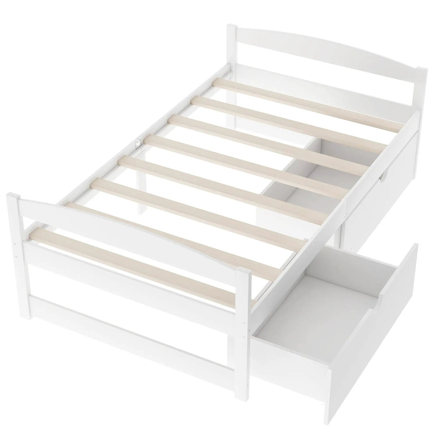 Platform Bed With 2 Drawers by HouseOfZazla