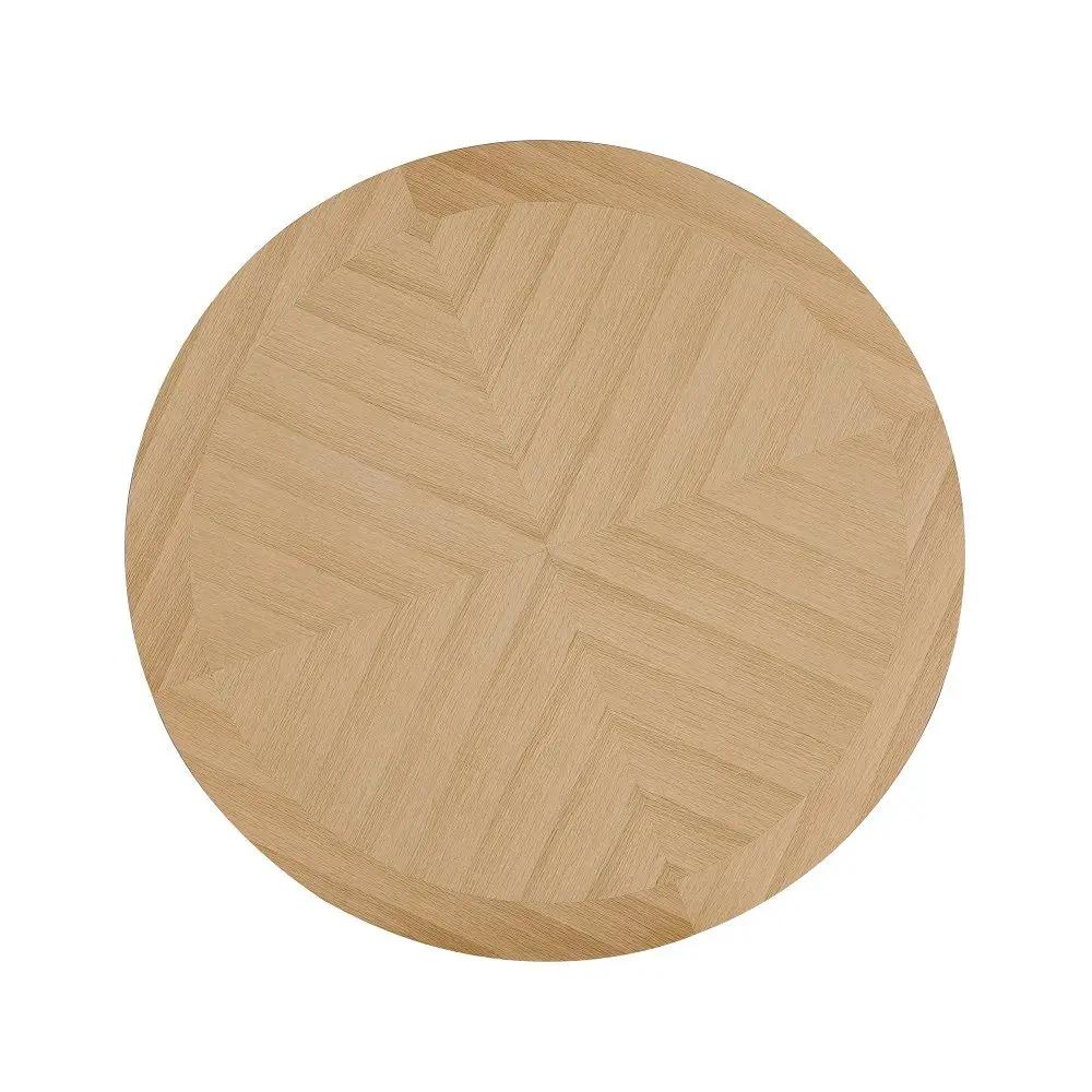 Kasem - Round Dining Table - Oak by Unique Piece Furniture