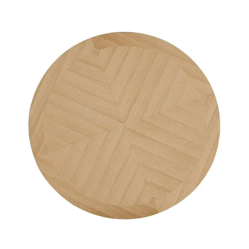 Kasem - Round Dining Table - Oak by Unique Piece Furniture