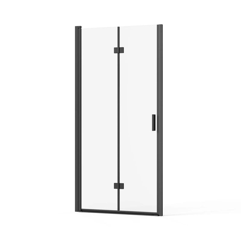 Bifold Frameless Shower Door With Tempered Clear Glass by HouseOfZazla