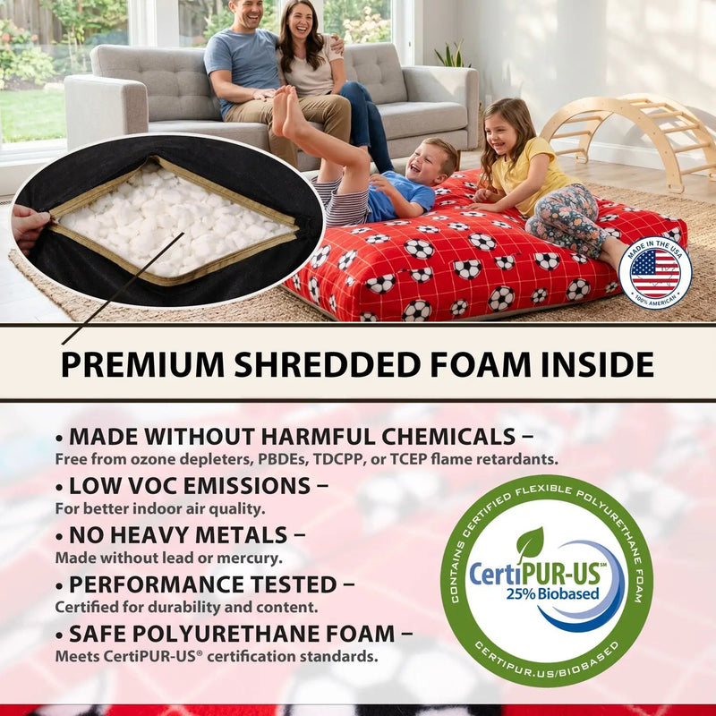 Sensory Crash Pad for Kids & Adults by HouseOfZazla
