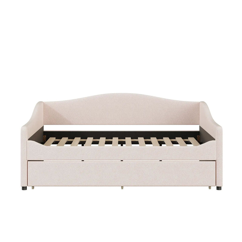Upholstered Daybed With Light And Trundle by Unique Piece Furniture