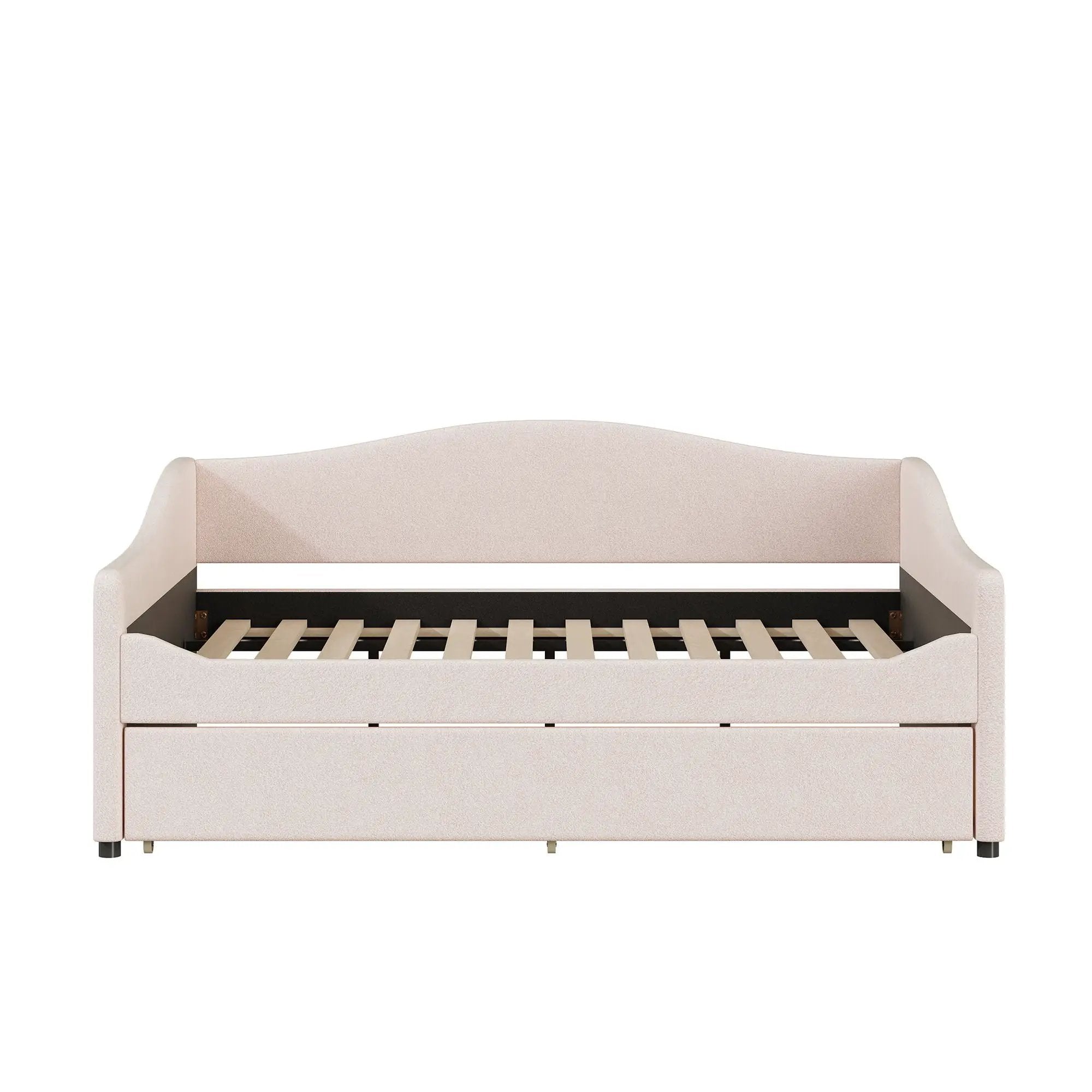 Upholstered Daybed With Light And Trundle by HouseOfZazla