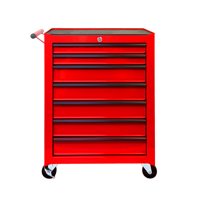 Rolling Metal Tool Chest with 7 Drawers - 20" Steel Cabinet by HouseOfZazla
