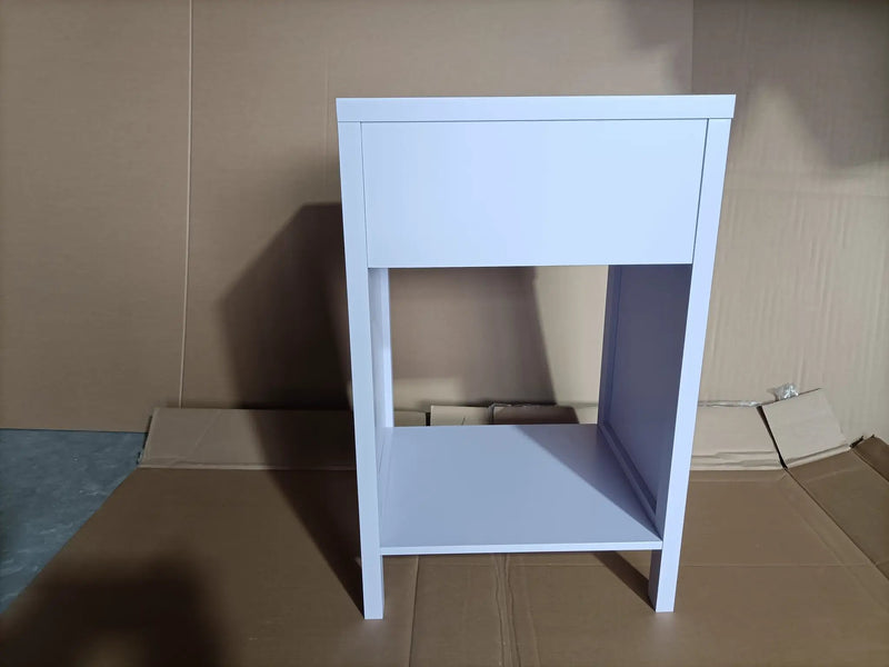 Modern Nightstand with Drawer and Open Shelf by HouseOfZazla
