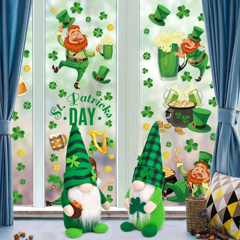 Gnome Decorations - Lucky Green Felt 2pcs by House Of Avana