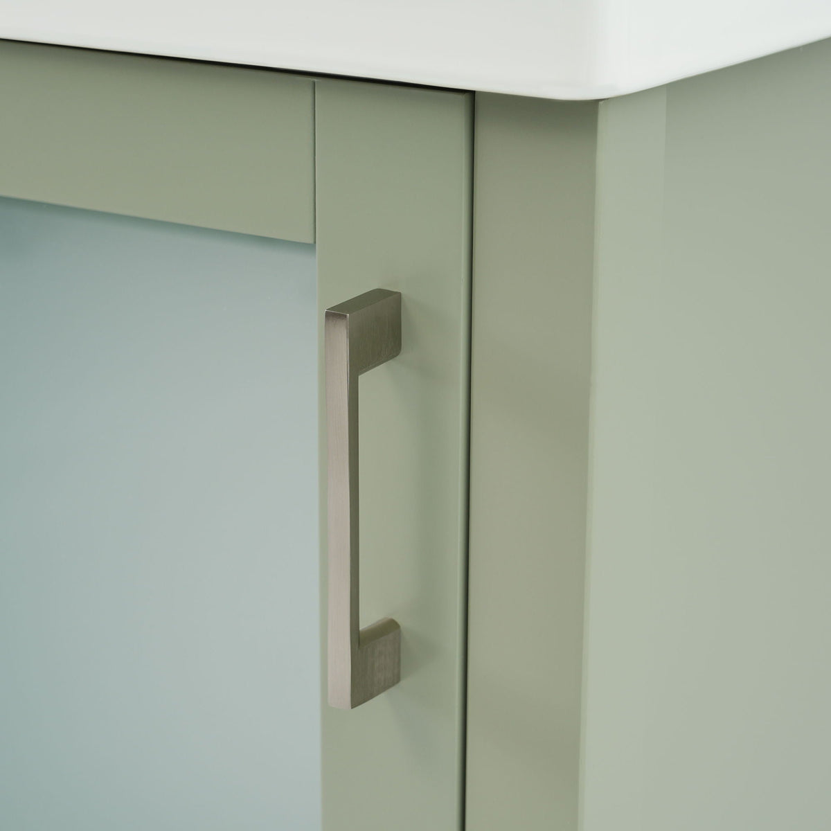Bathroom Vanity with Ceramic Sink and Ample Storage - Blue, Green, or Black, photo 30 of 40