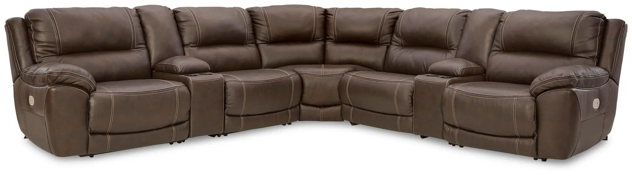 Dunleith - Power Reclining Sectional by Unique Piece Furniture