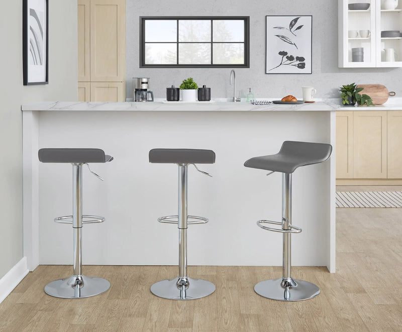 Ale - Contemporary Adjustable Barstool (Set of 2) by Unique Piece Furniture