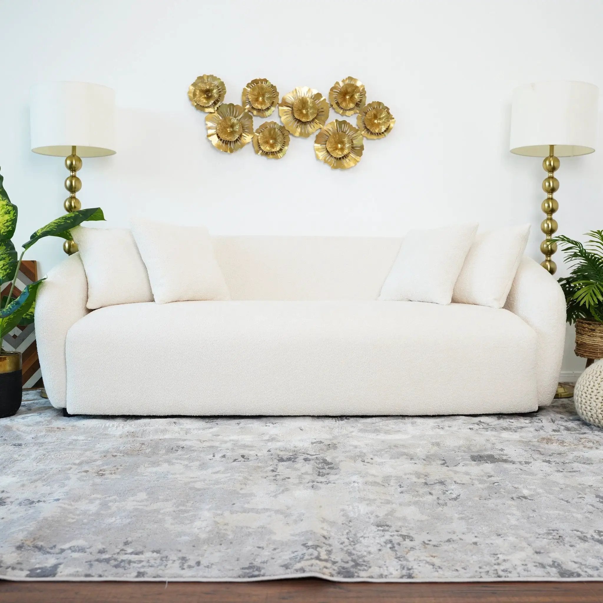 Linden - Sofa - Ivory by Unique Piece Furniture