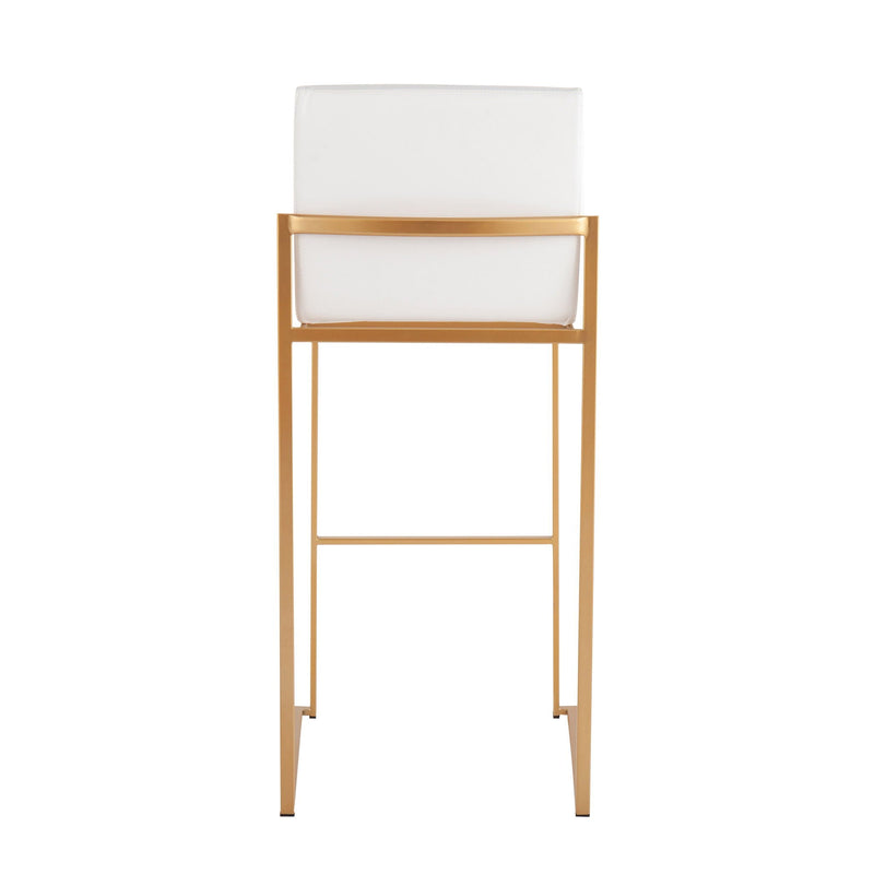 Fuji - Contemporary Design High Back Barstool by Unique Piece Furniture