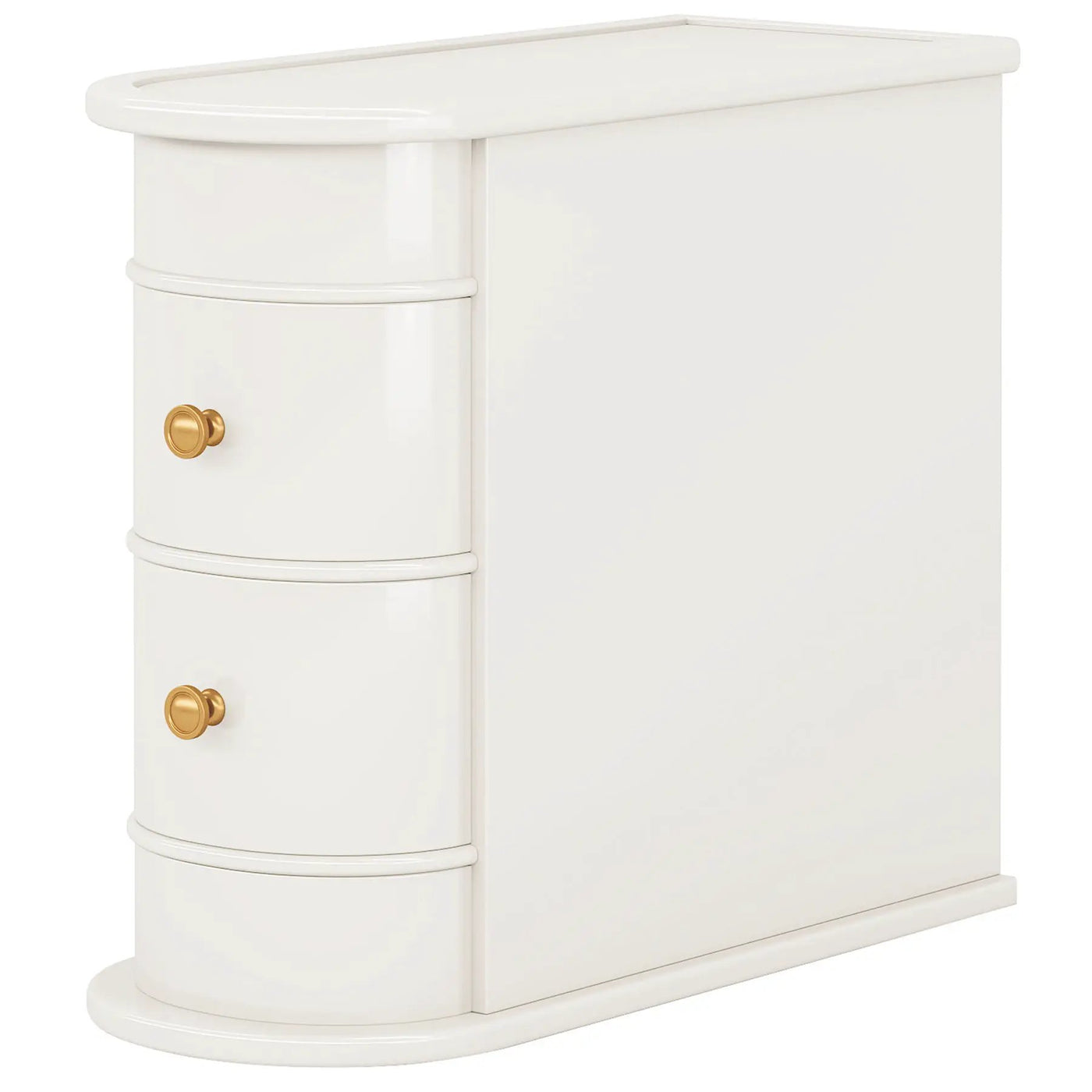 Narrow 2 Drawer End Table by HouseOfZazla