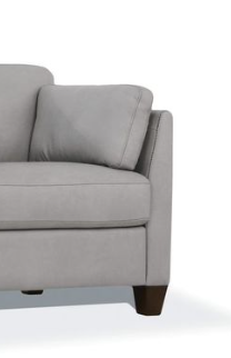 Matias Dusty Leather Chair by HouseOfZazla