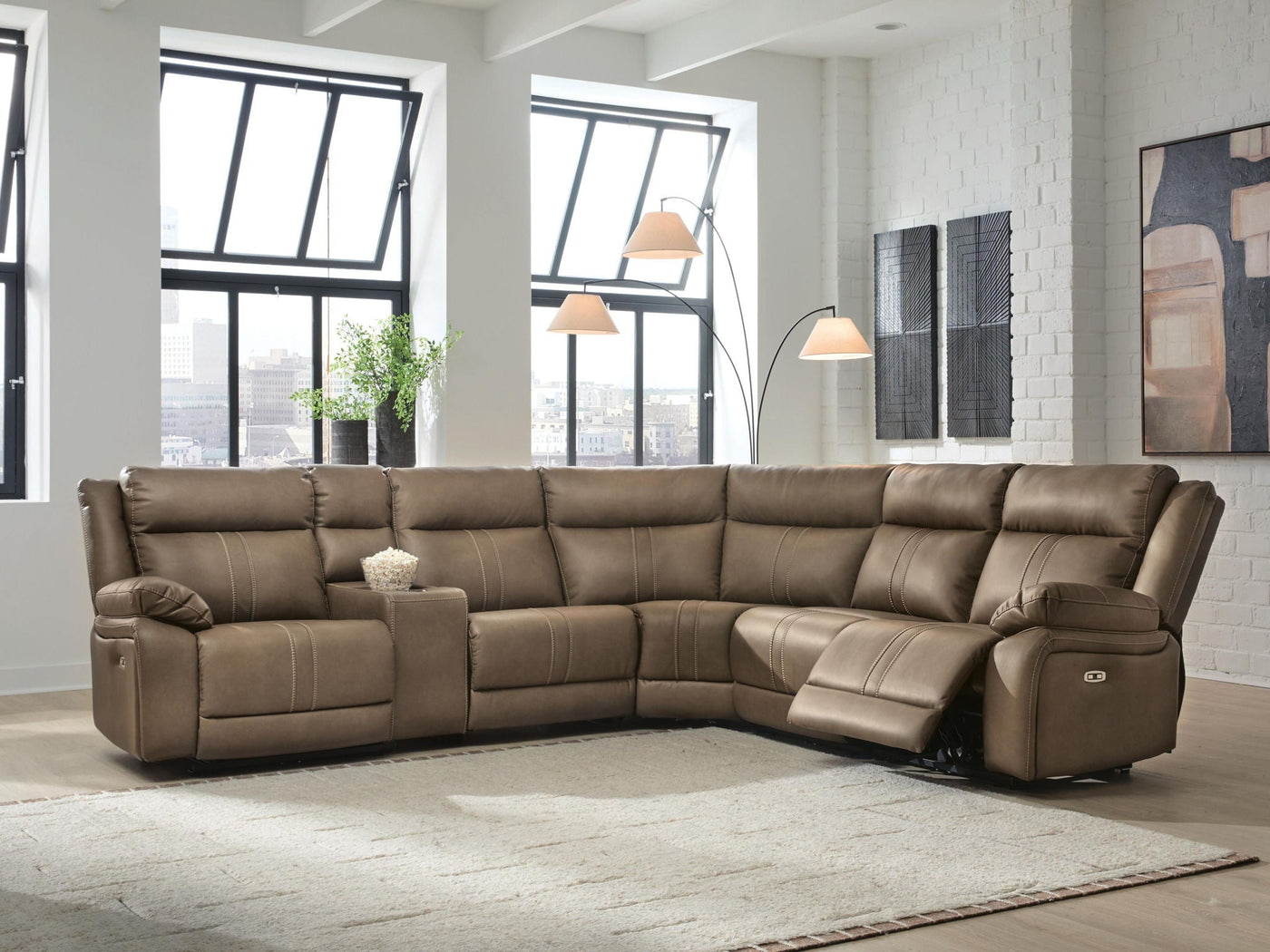 Max-Momentum - Reclining Sectional by Unique Piece Furniture