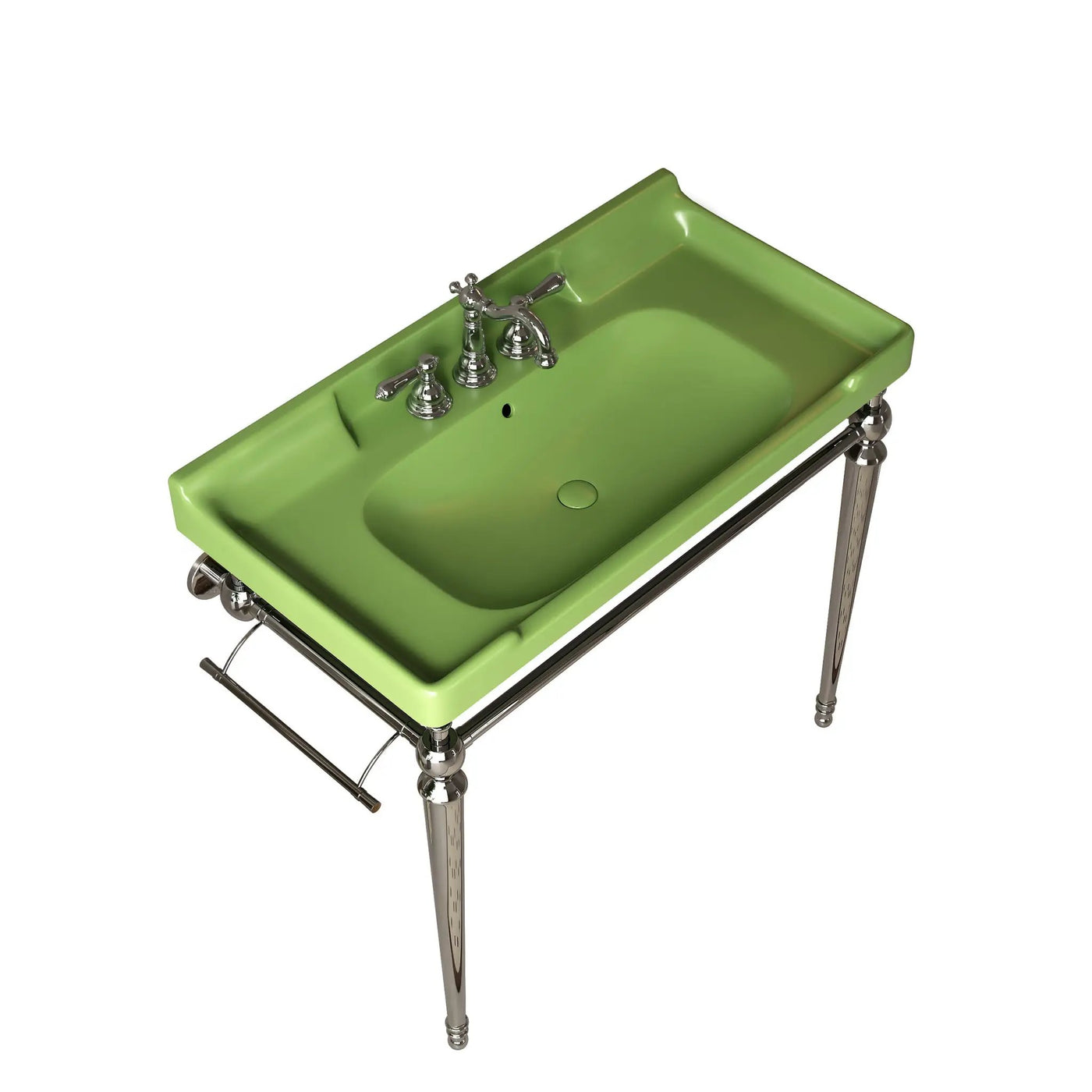 VICI 36" Bathroom Console Sink, Wall-Mounted by HouseOfZazla