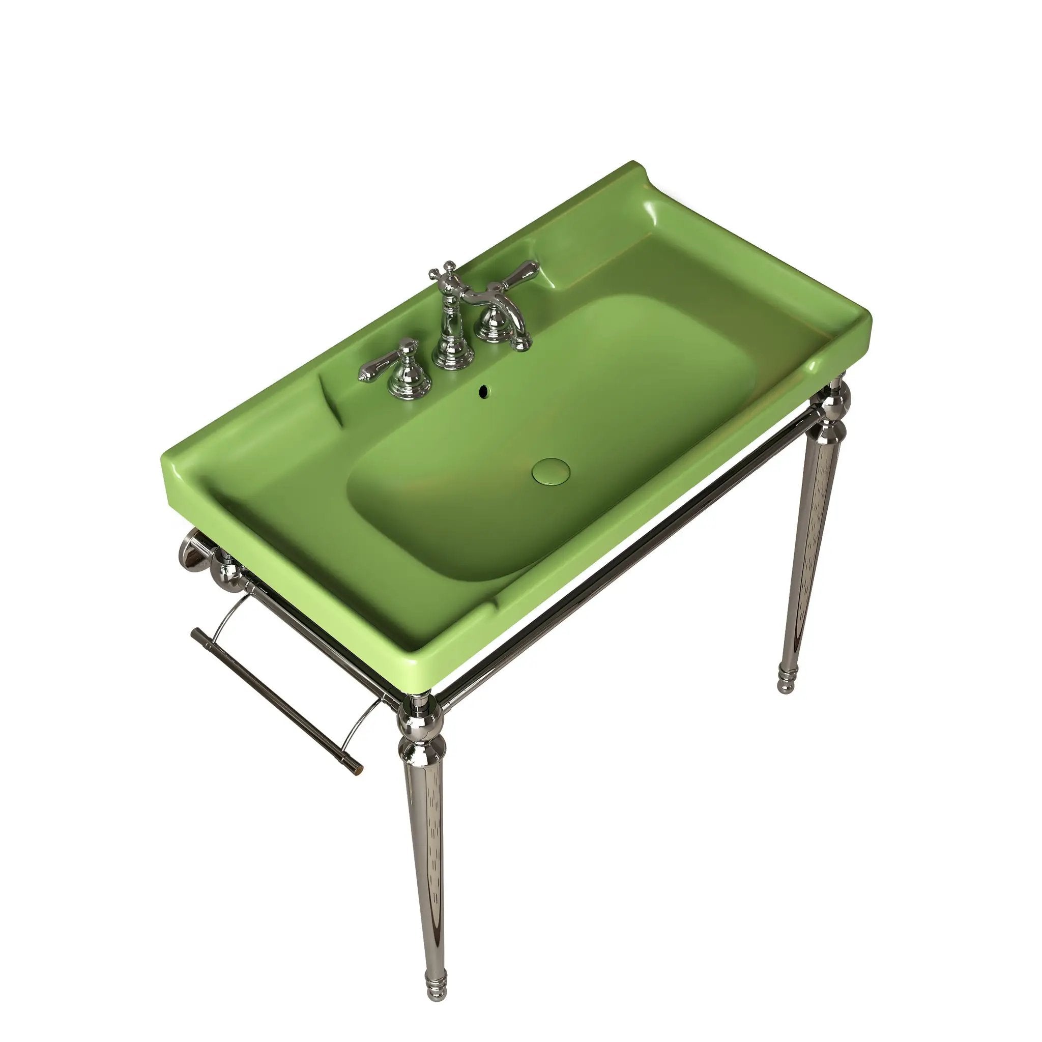 VICI 36" Bathroom Console Sink, Wall-Mounted by HouseOfZazla