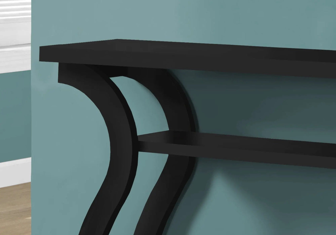 Accent Console Table For Entryway, Unique Curved Design by HouseOfZazla