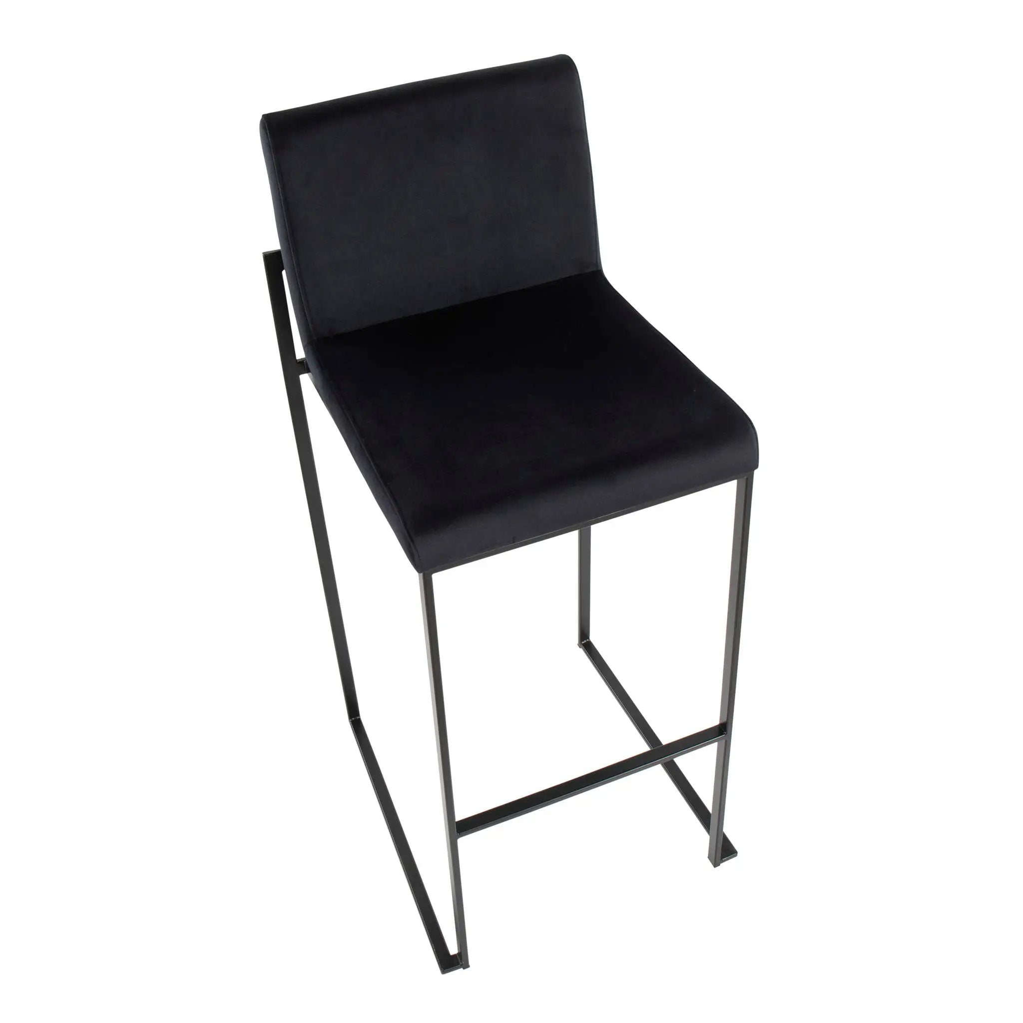 Fuji - Contemporary High Back Barstool Elegant Design by Unique Piece Furniture