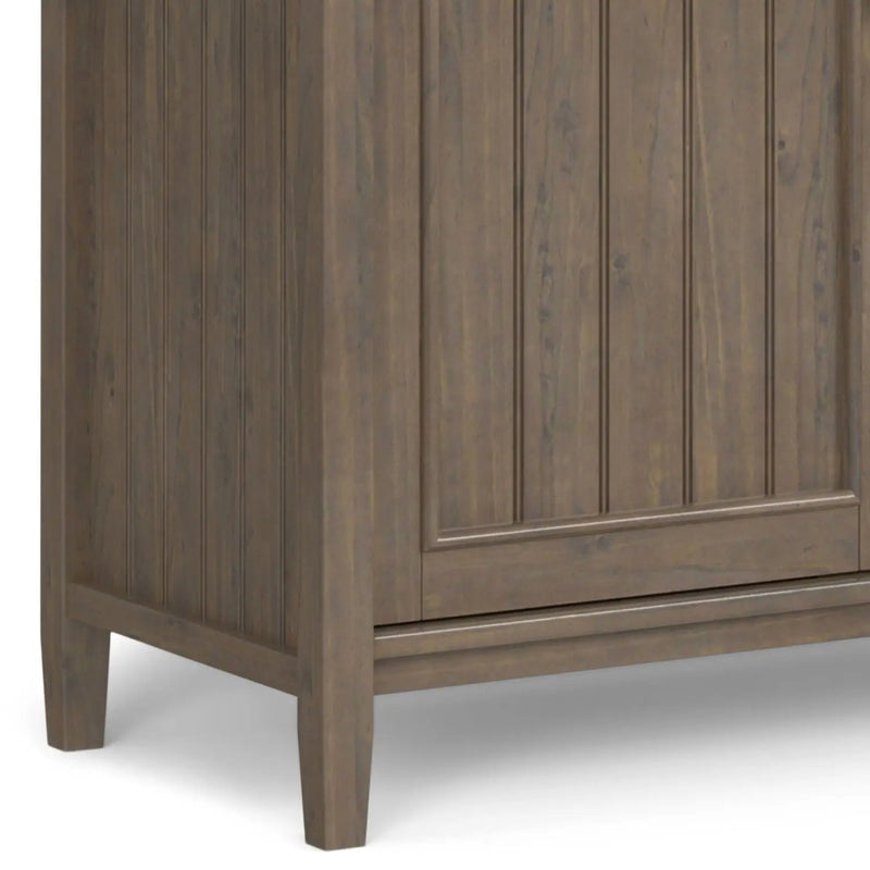 Lev - Wide Storage Cabinet - Smoky Brown by HouseOfZazla