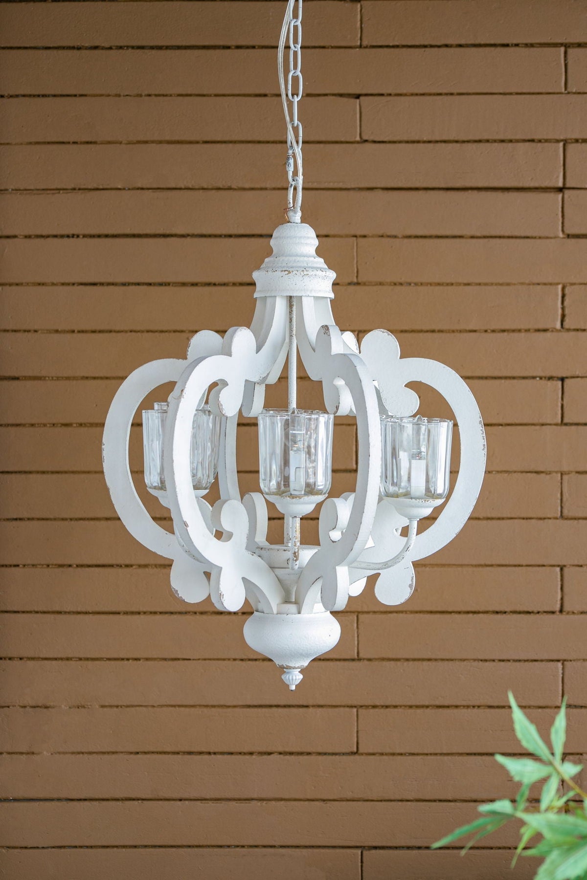 Farmhouse Chandelier with Adjustable Chain - Multiple Colors, photo 3 of 40