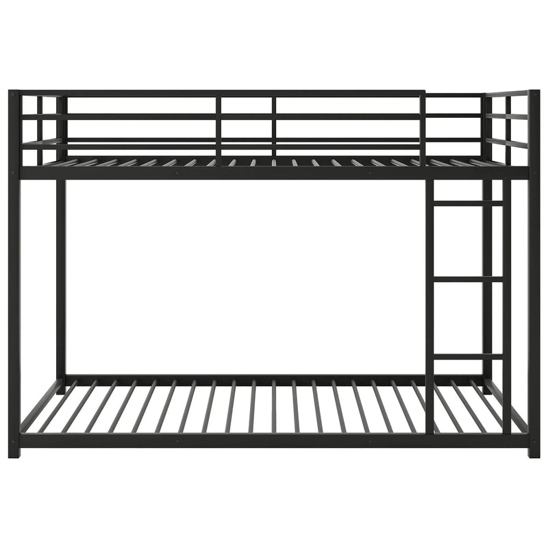 Metal Bunk Bed, Low Bunk Bed With Ladder by Unique Piece Furniture