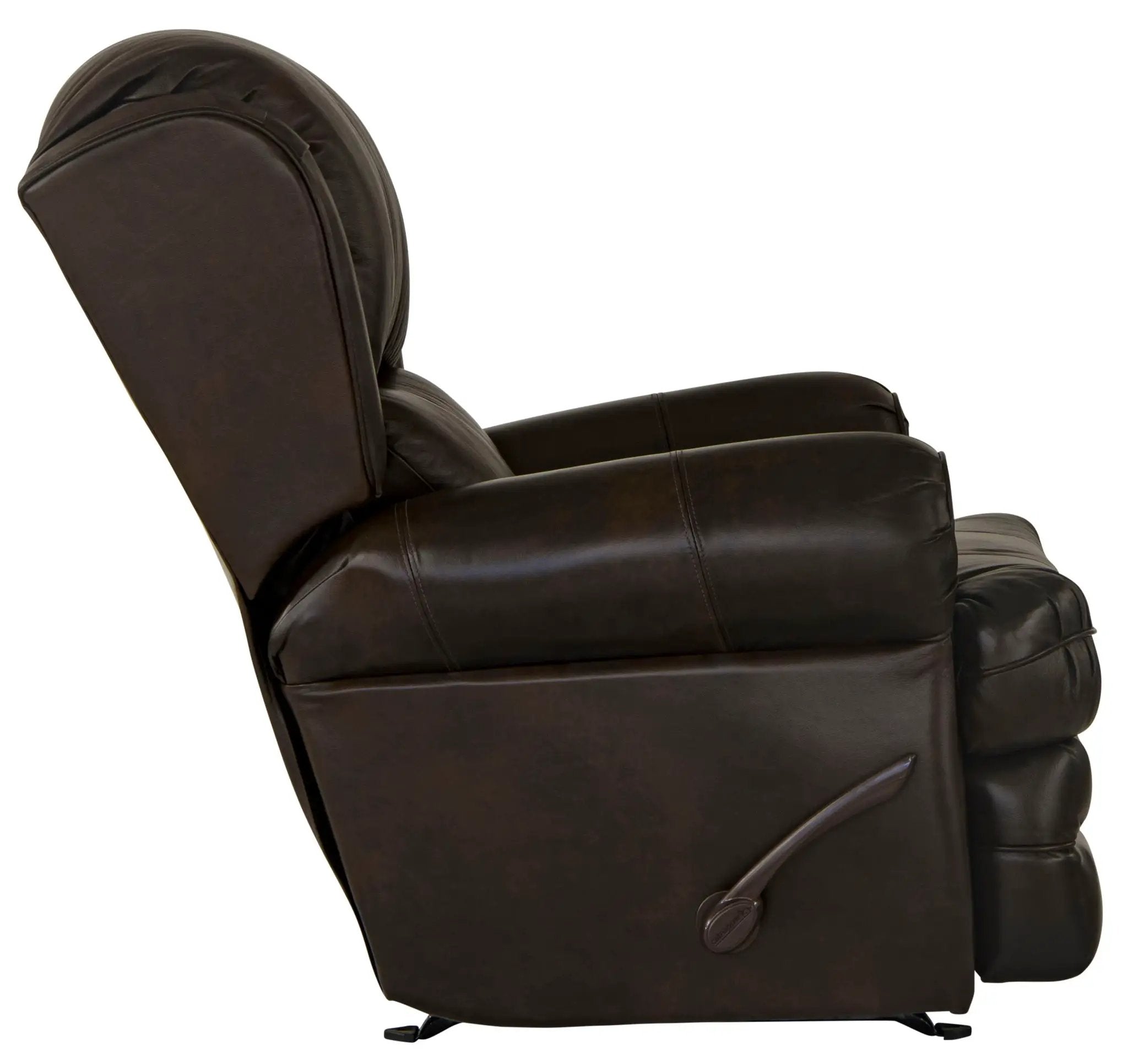 Roberto - Leather Rocker Recliner - Cocoa by Unique Piece Furniture