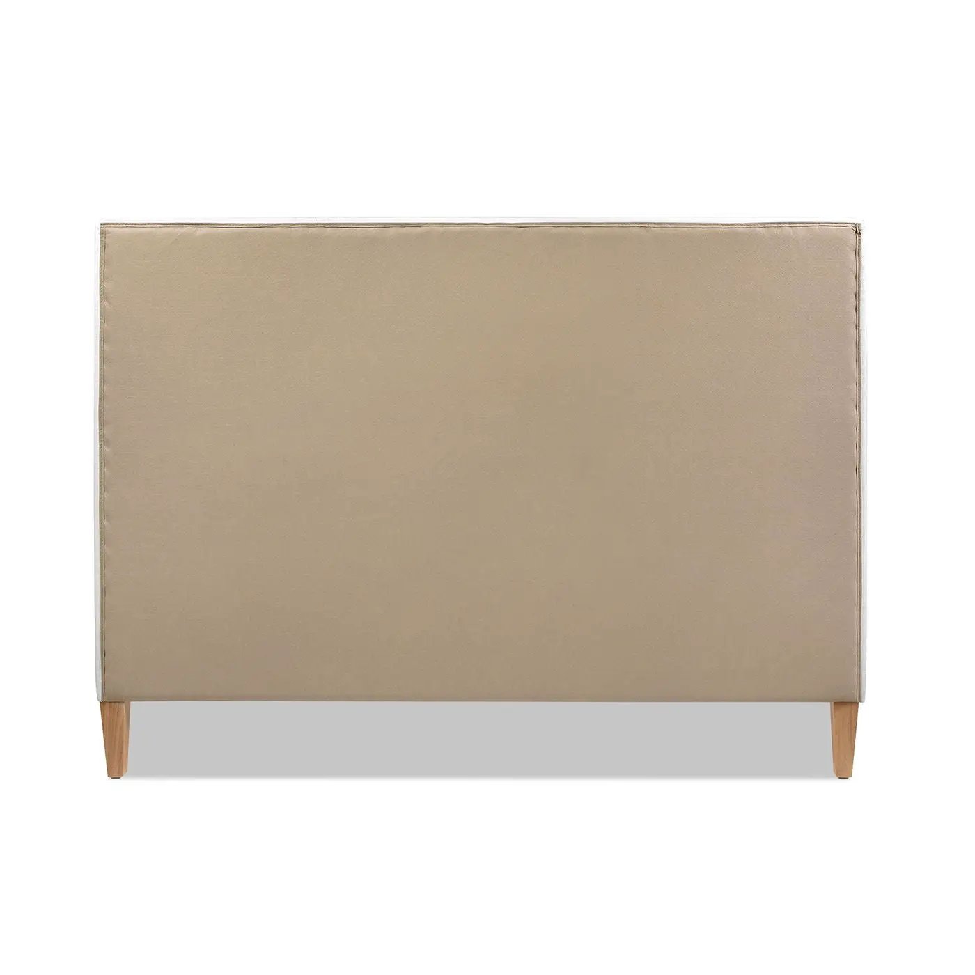 Haley - Upholstered Cane Back Platform Bed by HouseOfZazla