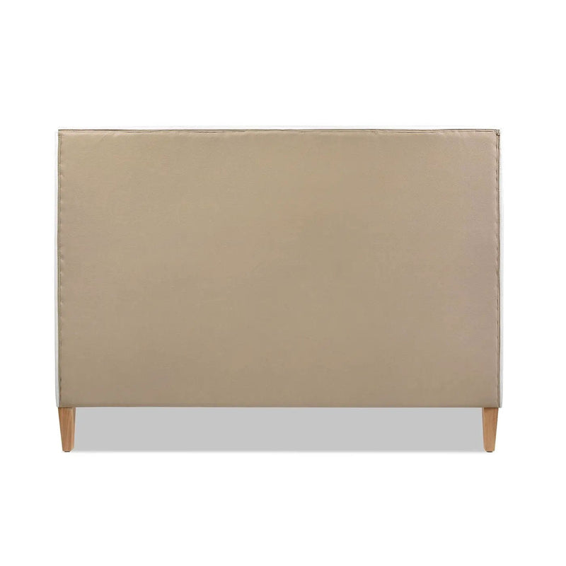 Haley - Upholstered Cane Back Platform Bed by HouseOfZazla