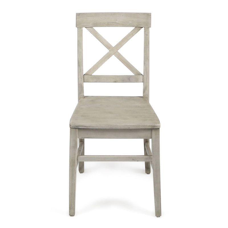 Plethora - Dining Chair With X Shaped Back (Set of 2) by HouseOfZazla