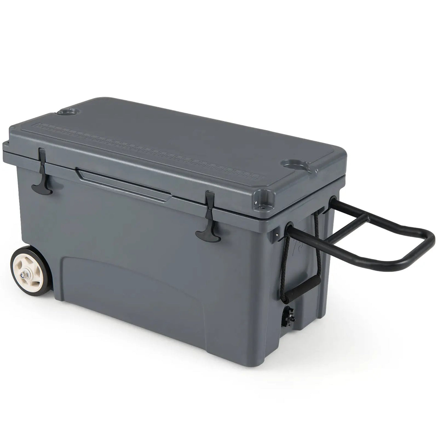 75 Quart Portable Hard Cooler with 6-Day Ice Retention and Wheels by DirectDeals