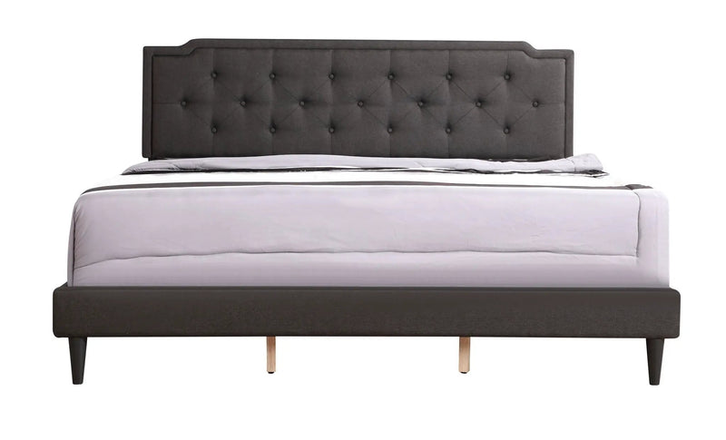 Button Tufted Bed Charming For Cozy Spaces by Unique Piece Furniture