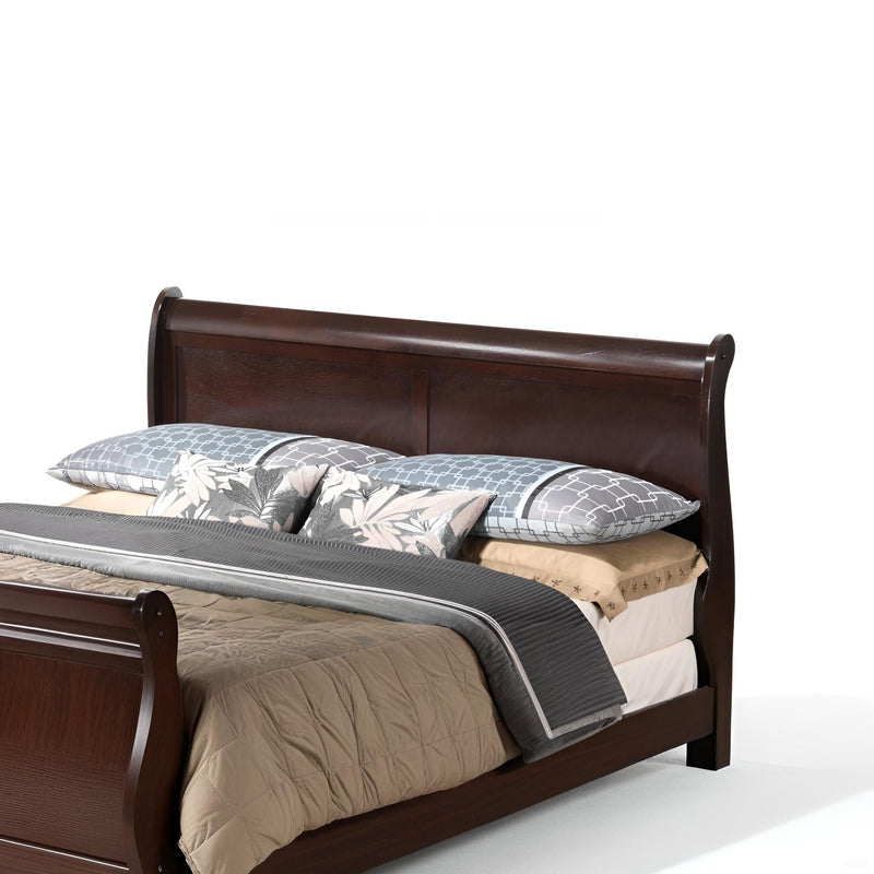 Louis Phillipe - Panel Sleigh Bed by Unique Piece Furniture