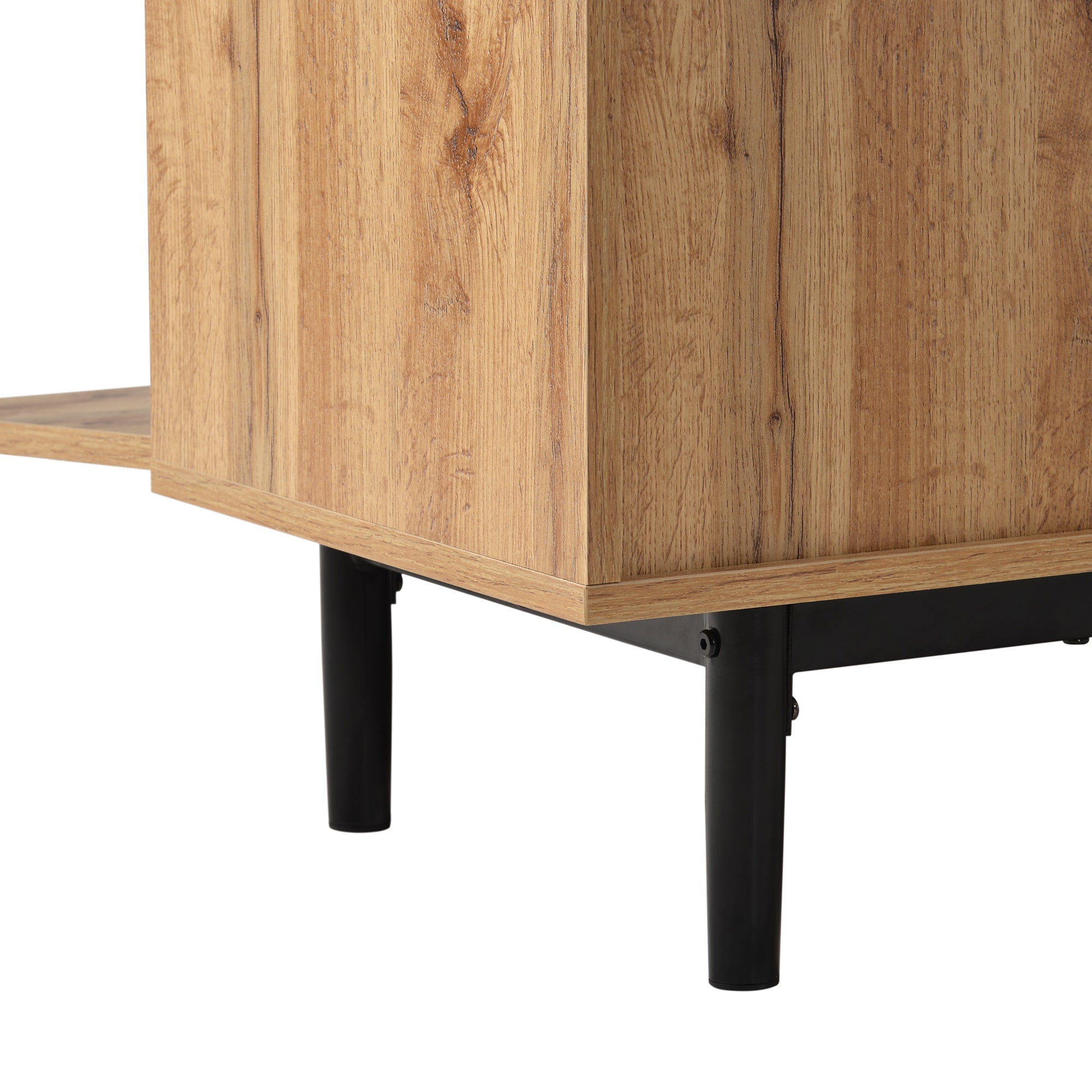 Modern Natural Wood color TV Stand by BLAKHOM