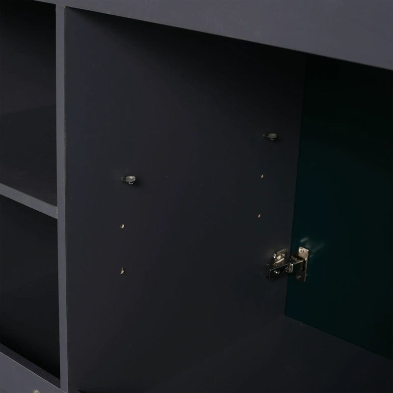 Modern Freestanding Bathroom Vanity With Soft Close Cabinet Doors