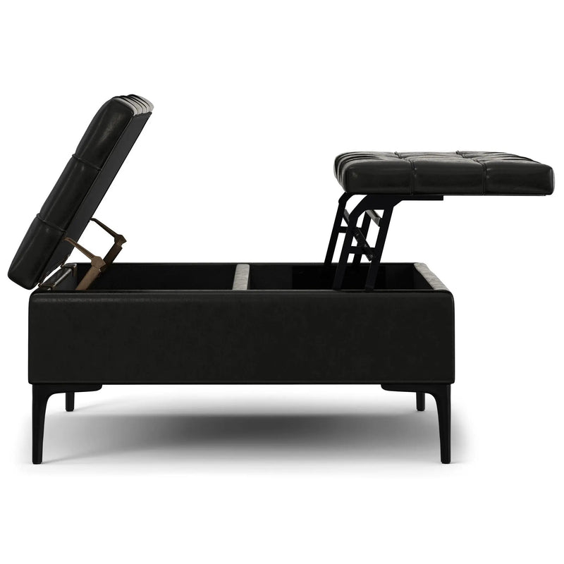 Laura - Lift Top Storage Ottoman by Unique Piece Furniture