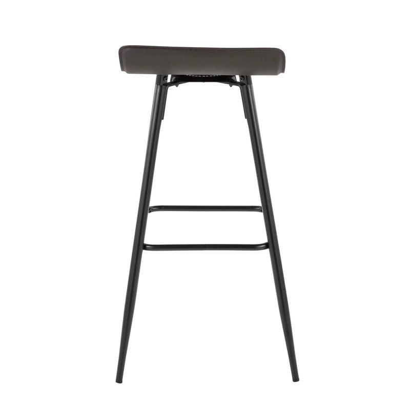 Ale - Contemporary Fixed-Height Bar Stool (Set of 2) by Unique Piece Furniture