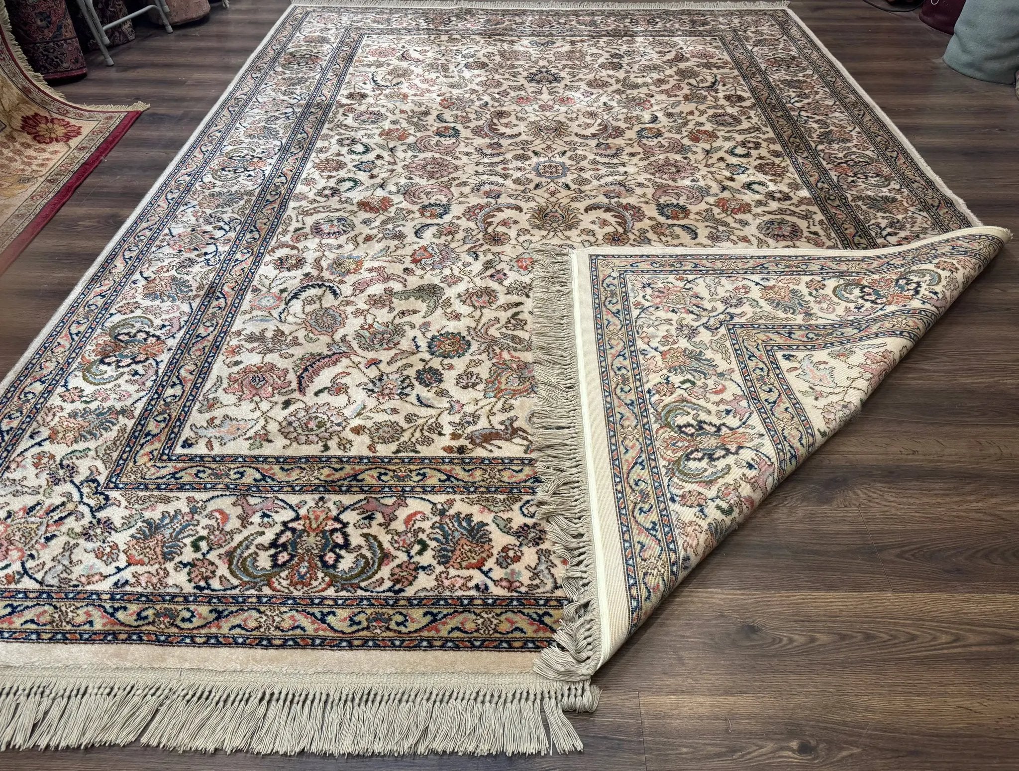 8.8 x 12 Karastan Tabriz Rug #738 Wool Vintage Discontinued Original 700 Series by Jewel Rugs