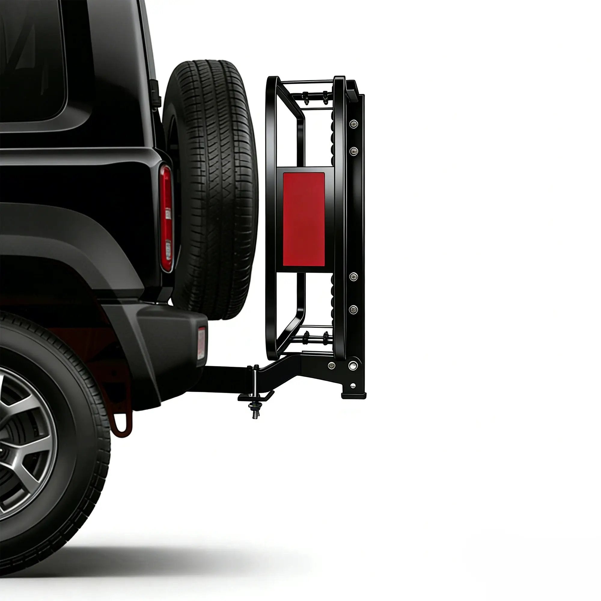 Heavy Duty Folding Hitch Mount Cargo Carrier by HouseOfZazla