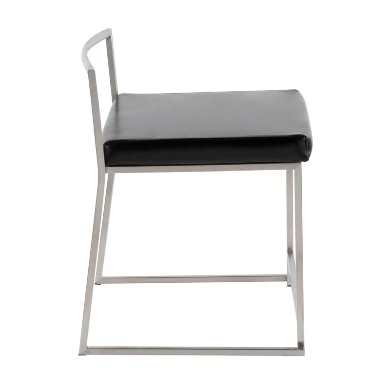Fuji - Contemporary Stackable Dining Chair (Set of 2) by HouseOfZazla