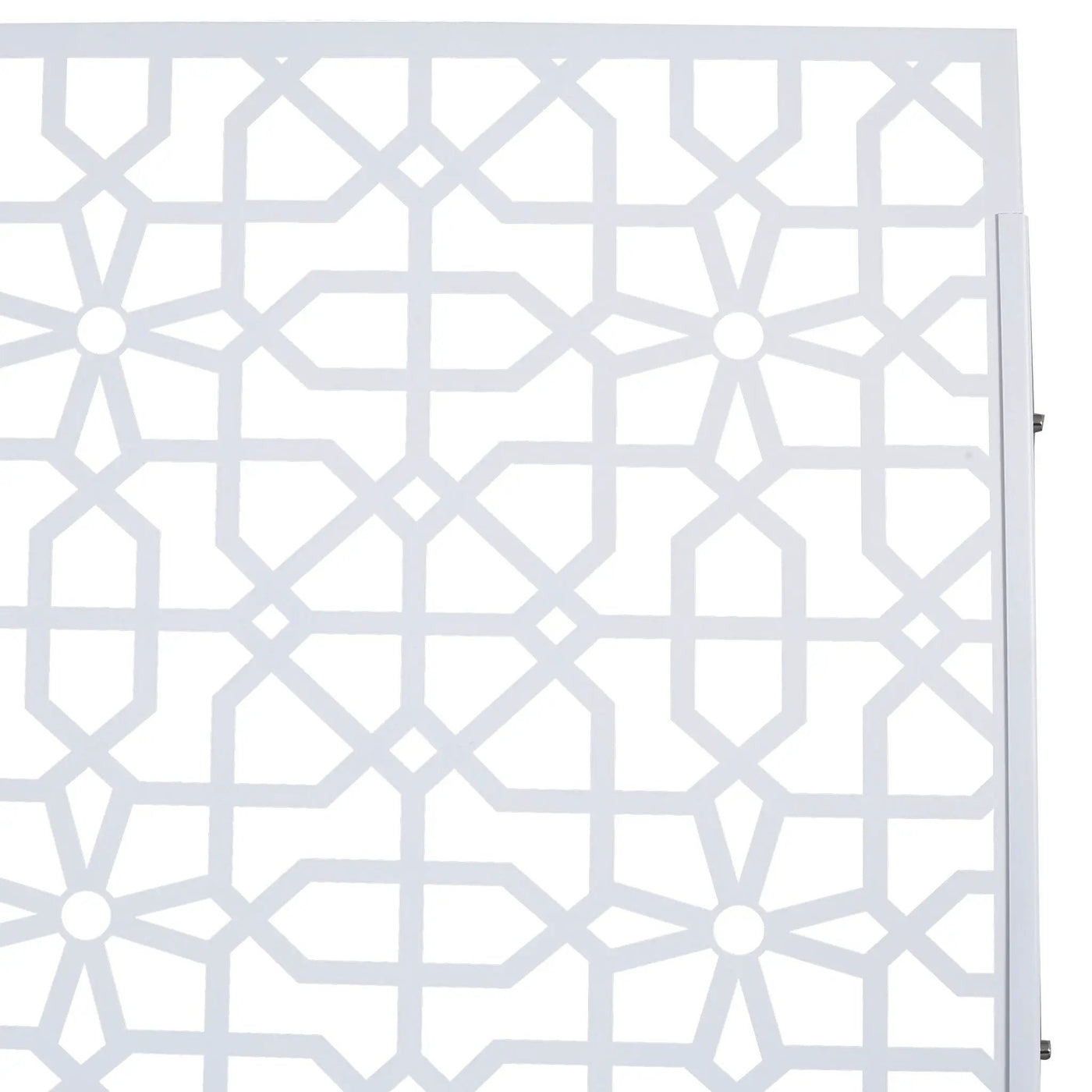 Outdoor & Indoor Metal Freestanding Decorative Privacy Screen by HouseOfZazla
